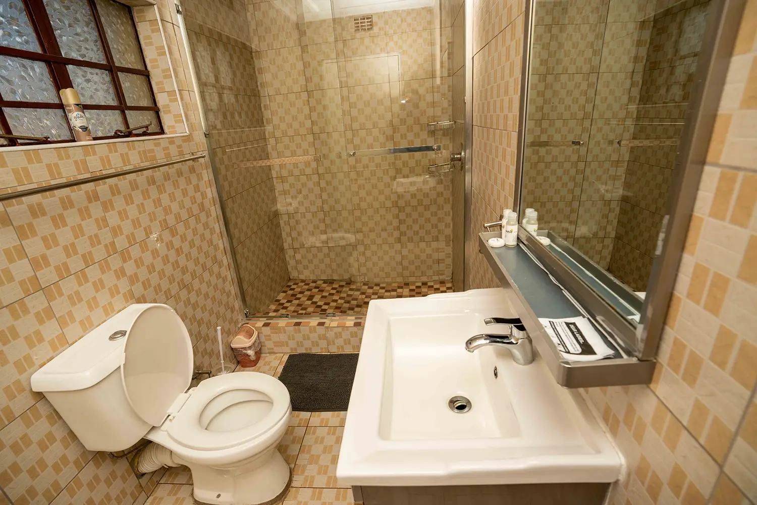 Shower & Toilet